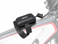 Lamp and battery mount bicycle