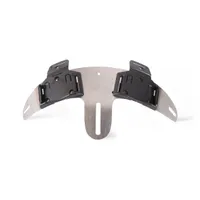 Helmet mount for Enduro double, 2 lamp holders