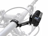 Lamp and battery mount bicycle